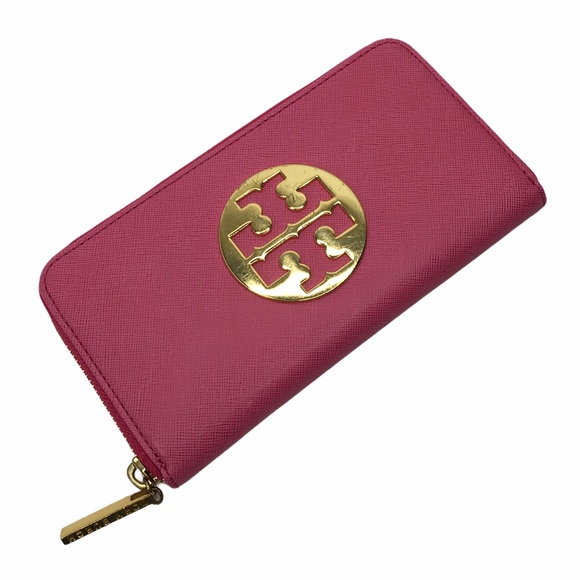 Tory Burch Handbags - Tory Burch Continental Wallet Pink Leather
